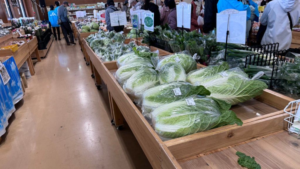 JA西東京農業祭　野菜販売