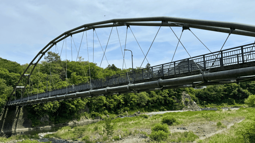 [画像：釜の淵公園の近くのイメージ]