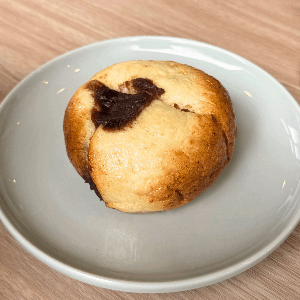 [画像：塩あんバターのベーグル