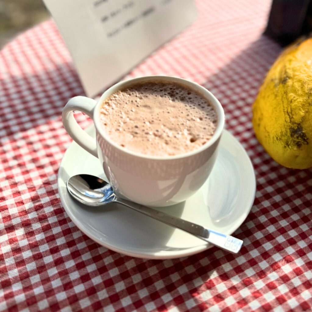 チョコレート工房 ZENさんの濃厚なホットチョコレート