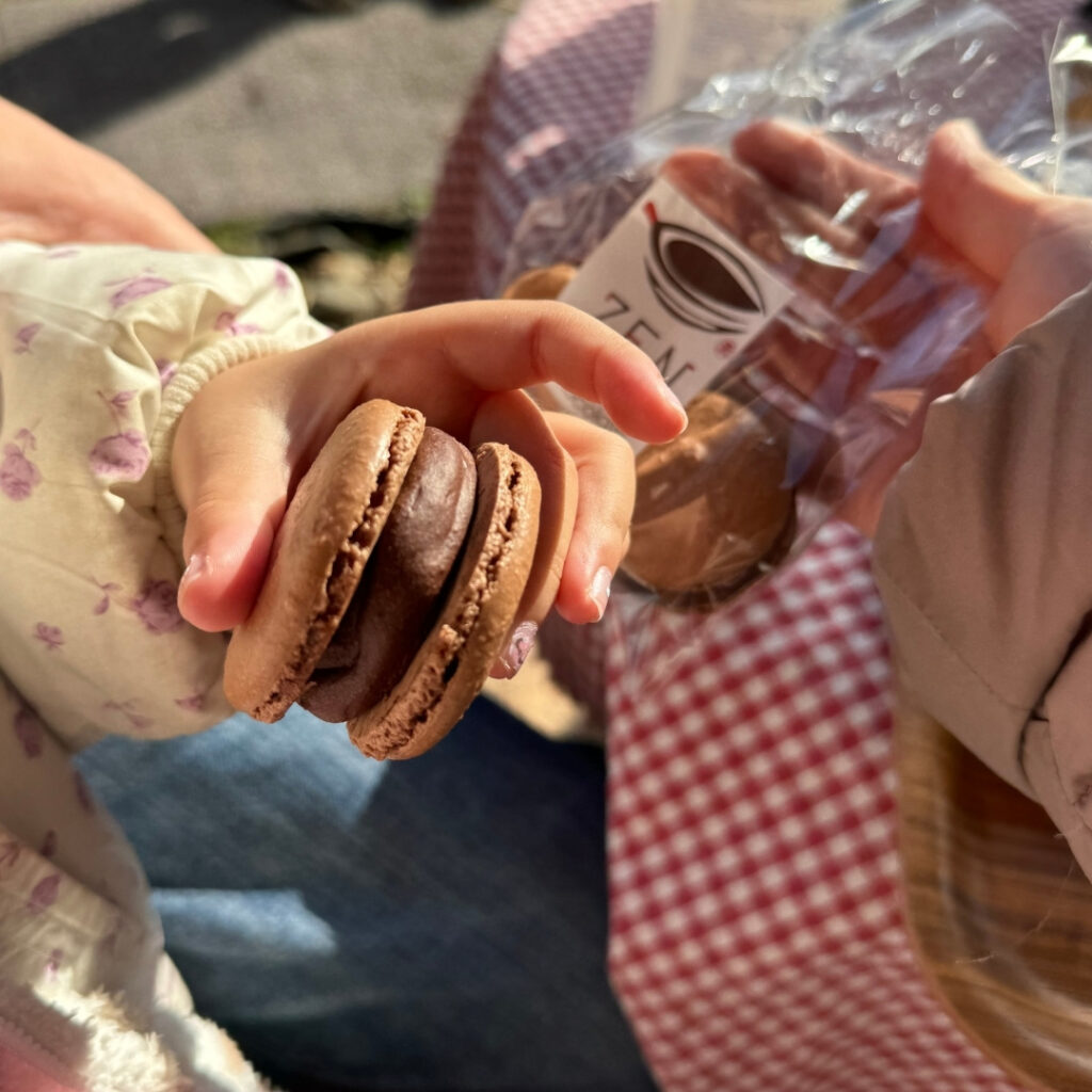 チョコレートのおいしさがつまったマカロン