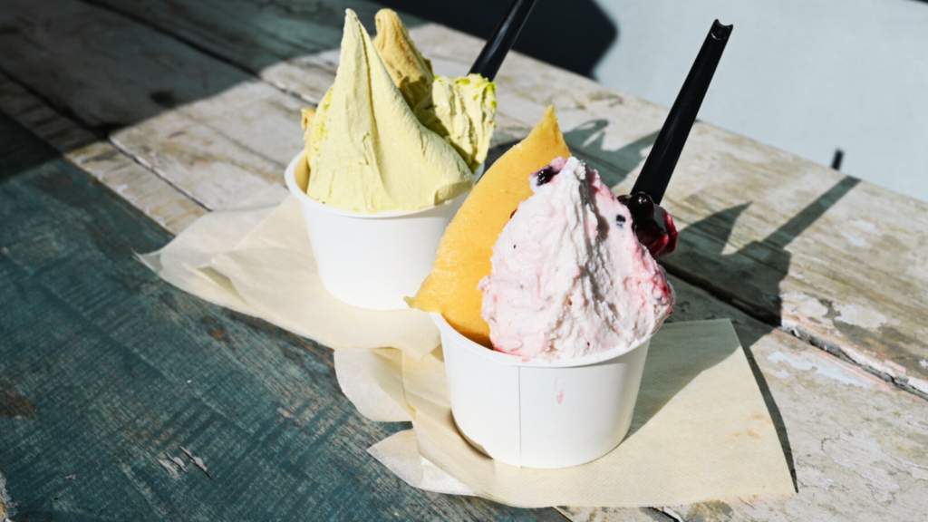 ポムジェラートさんのジェラート