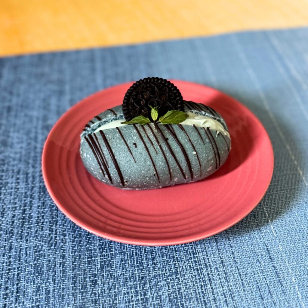 画像:爽快!Ome Blueのチョコミント その②