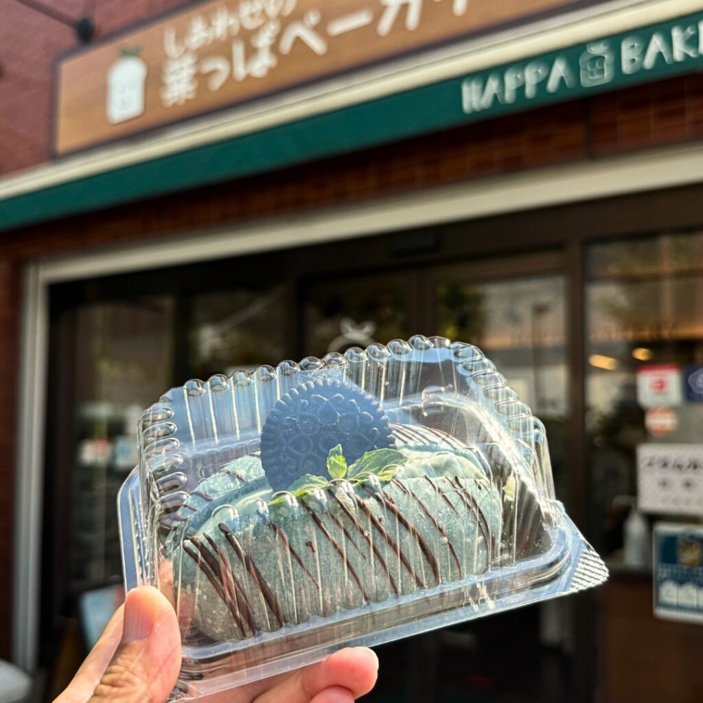 画像:爽快!Ome Blueのチョコミント その①