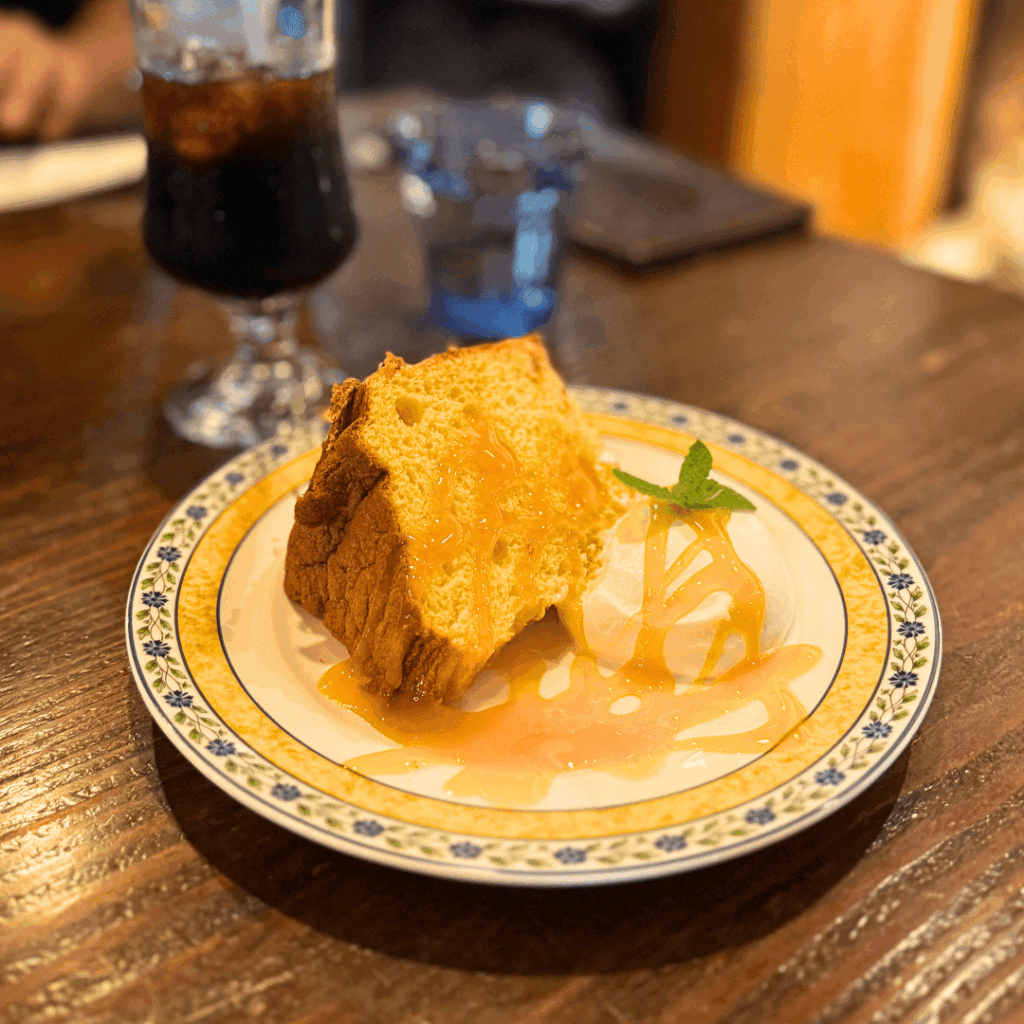 [画像：米粉のシフォンケーキ]