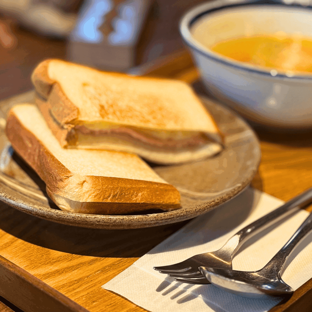 [画像：CAFE YUBA（カフェ ユバ）さんのホットサンド]