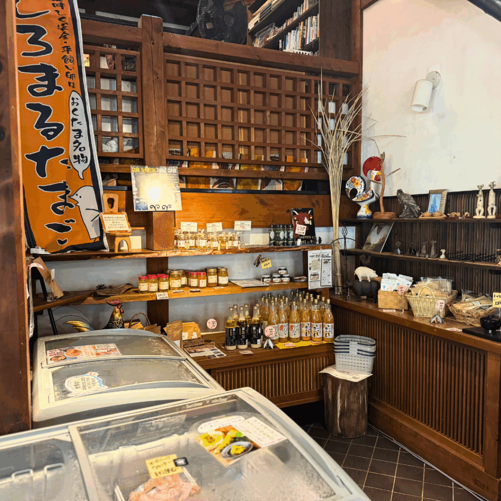 [画像：お土産コーナーの様子]