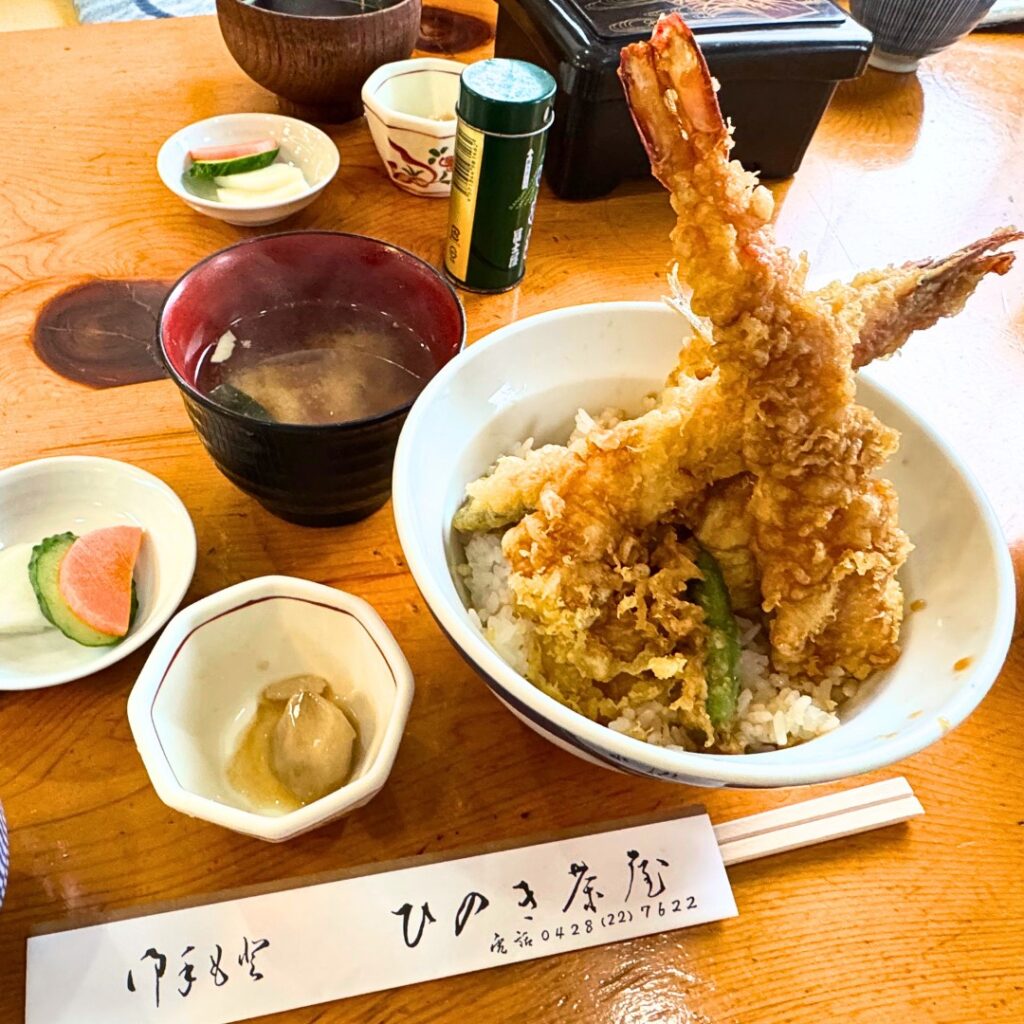 ひのき茶屋さんの天丼の画像