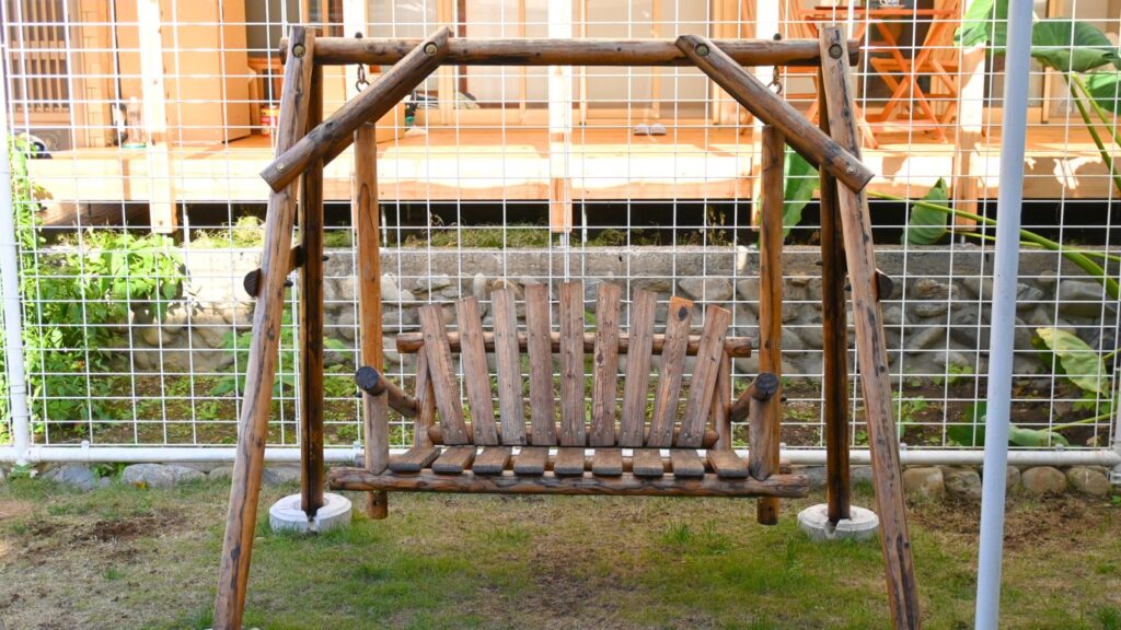 モカわんランドさんのブランコ