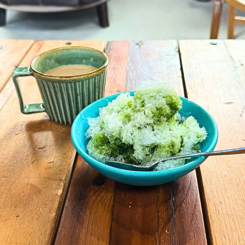 ノコギリCAFESTANDさんのかき氷