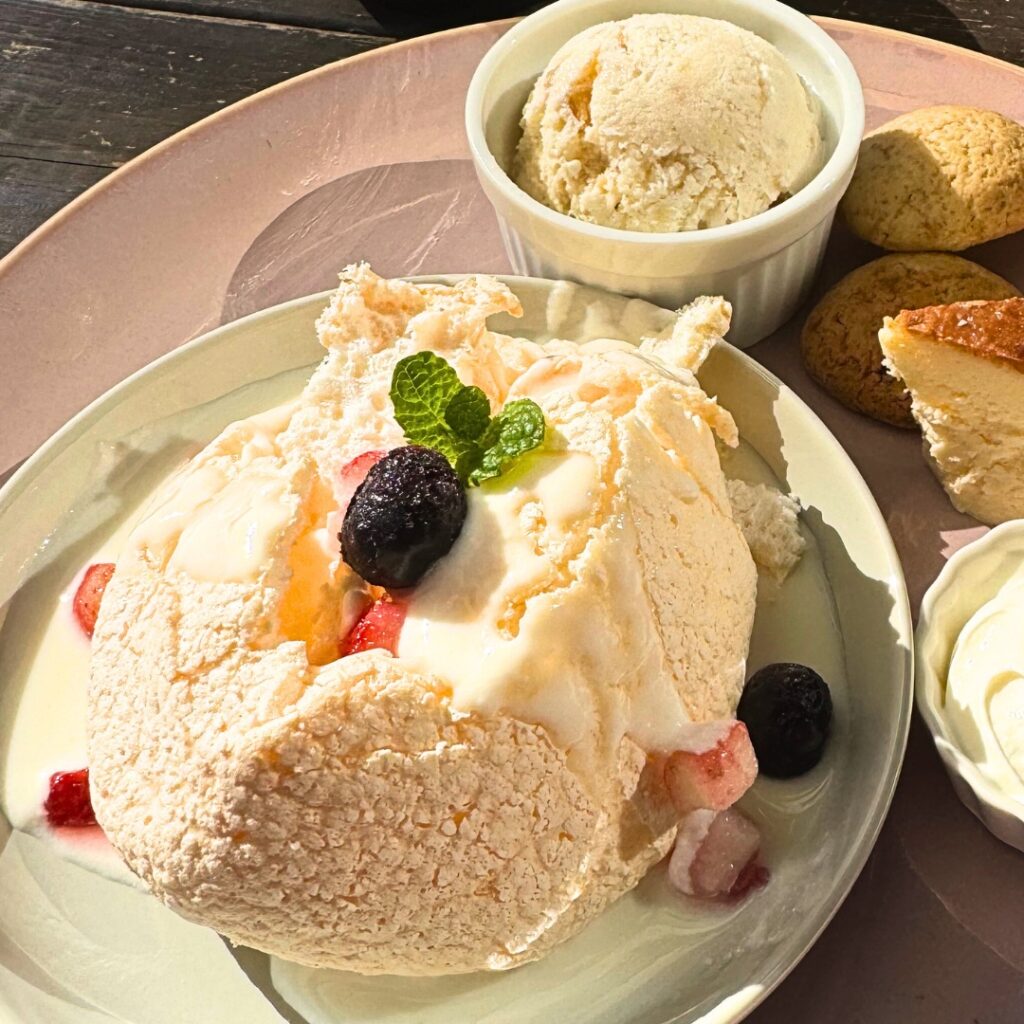 画像:秋のスイーツプレート