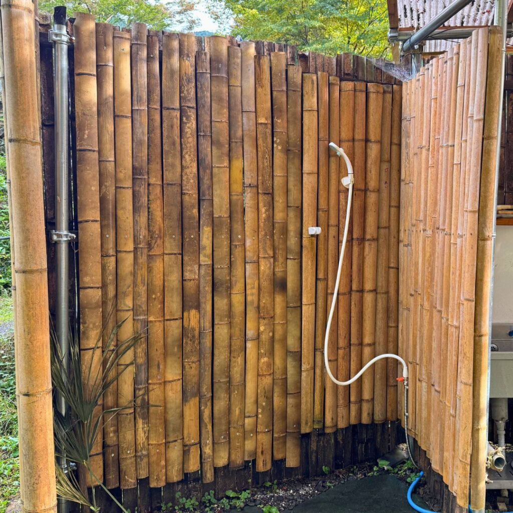 画像：MITAKECAMP ADVENTUREさんのシャワー