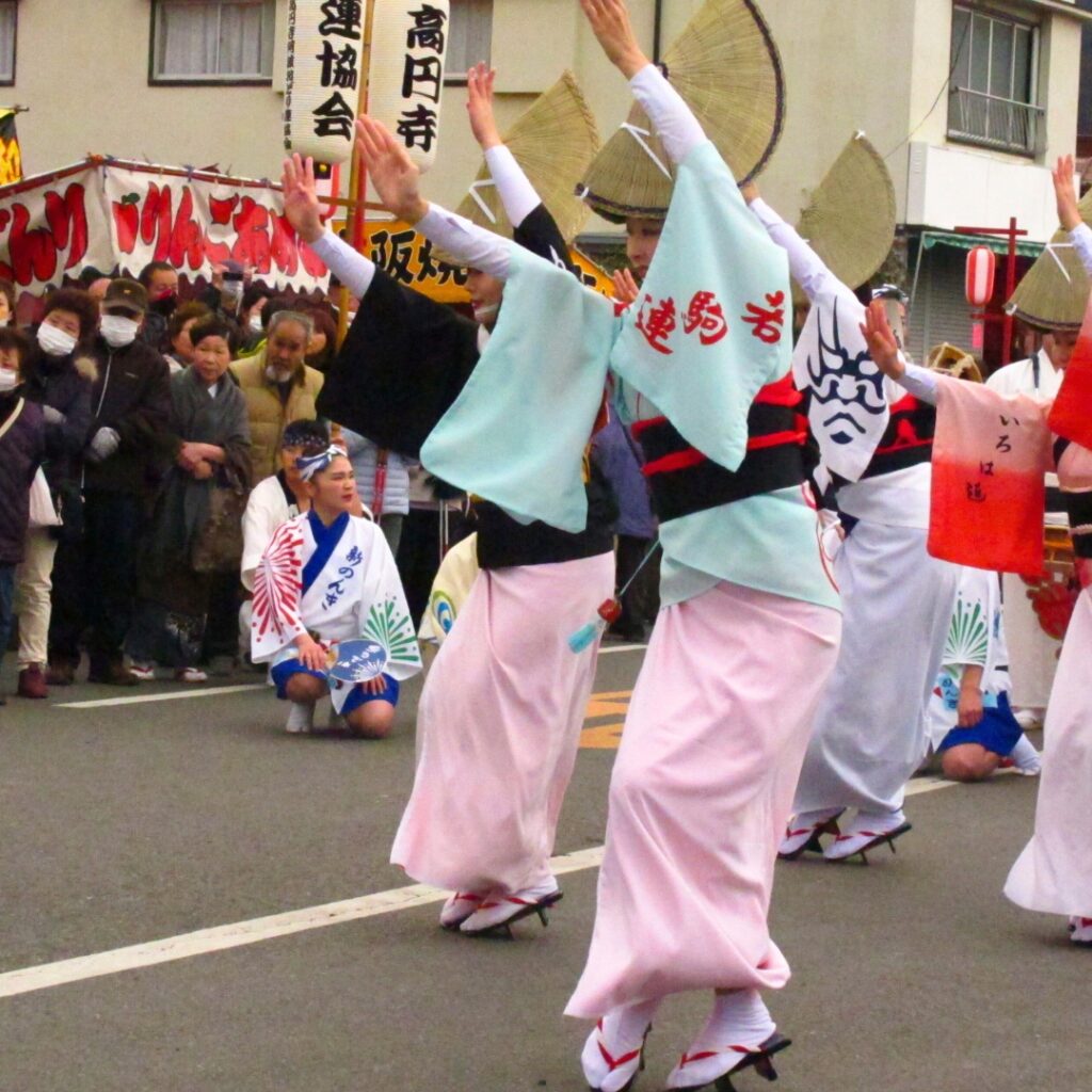 梅の里再生まつりの様子