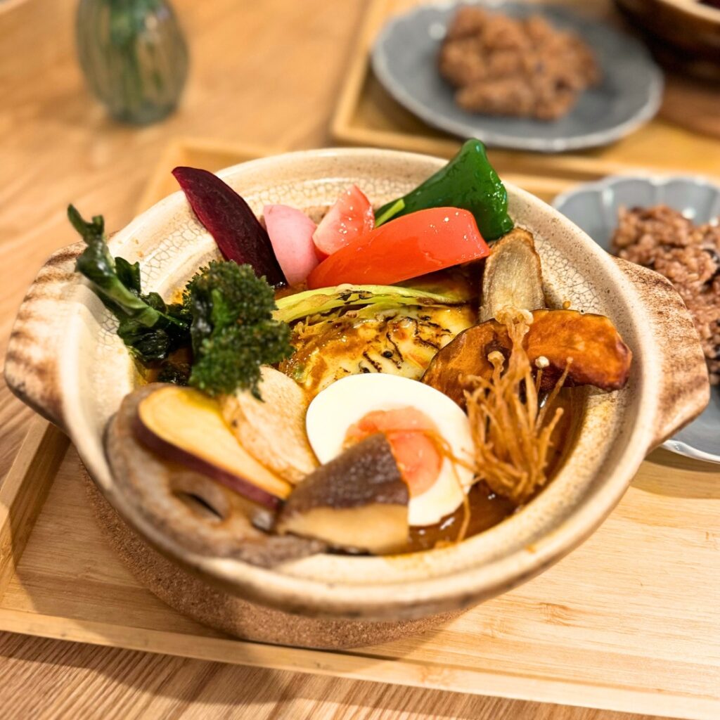 焼きキャベツと焦がしチーズ