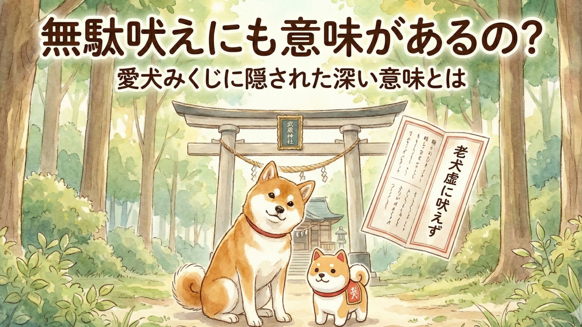 老犬虚に吠えずのサムネイル