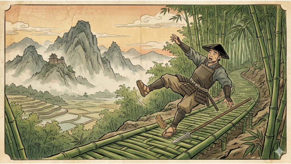 油を塗った青竹のイメージ