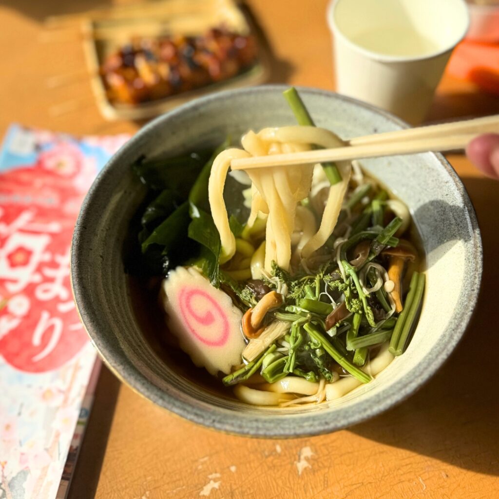 山菜うどん