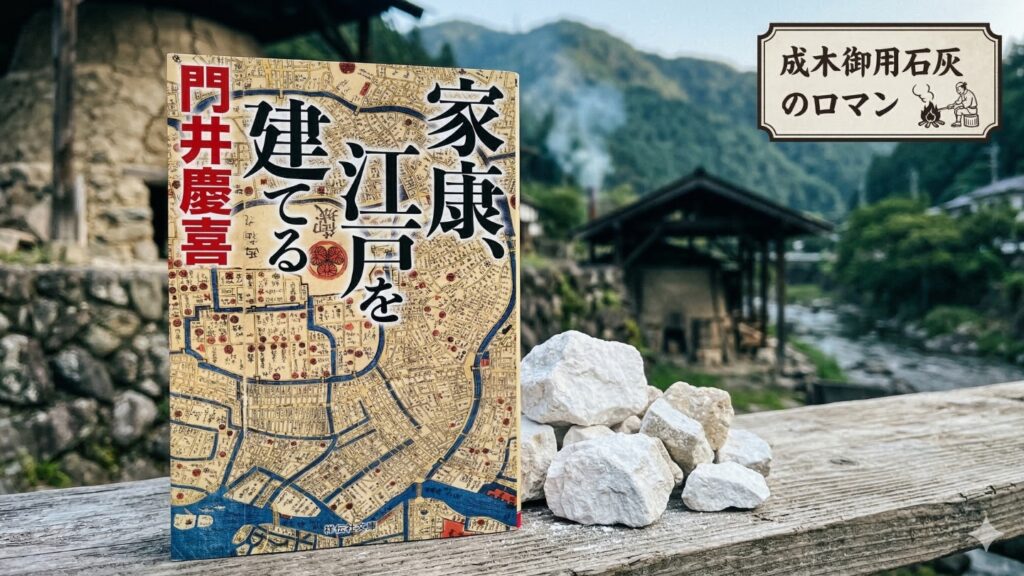 【青梅の歴史】『家康、江戸を建てる』で描かれた江戸城の白壁と、「成木石灰」の真実