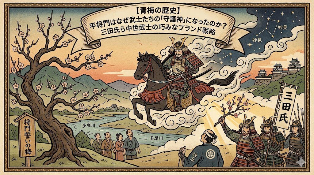 【青梅の歴史】平将門はなぜ武士たちの「守護神」になったのか？三田氏ら中世武士の巧みなブランド戦略