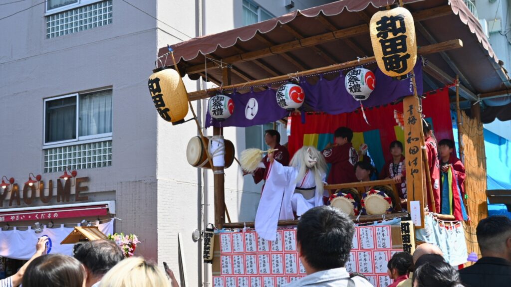 青梅大祭_お囃子_和田町