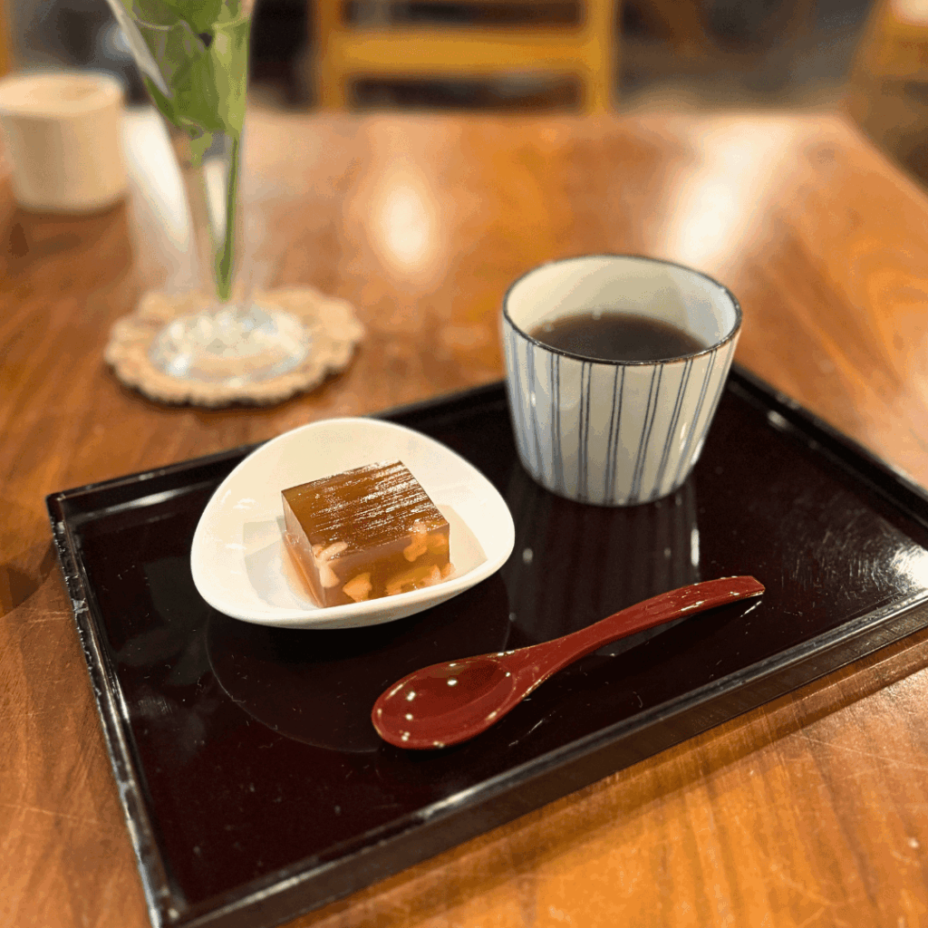 繭膳のデザート