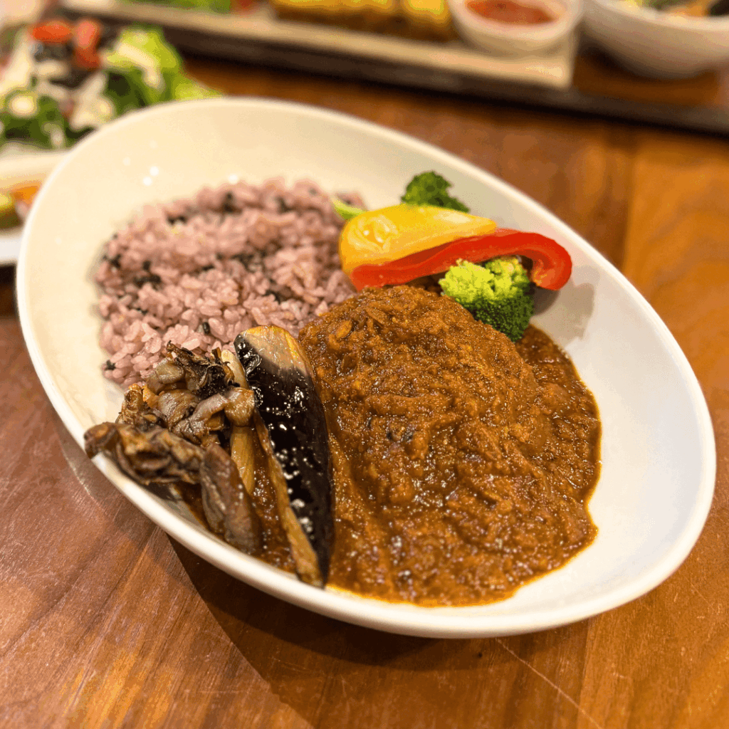 野菜の旨みを感じるカレー
