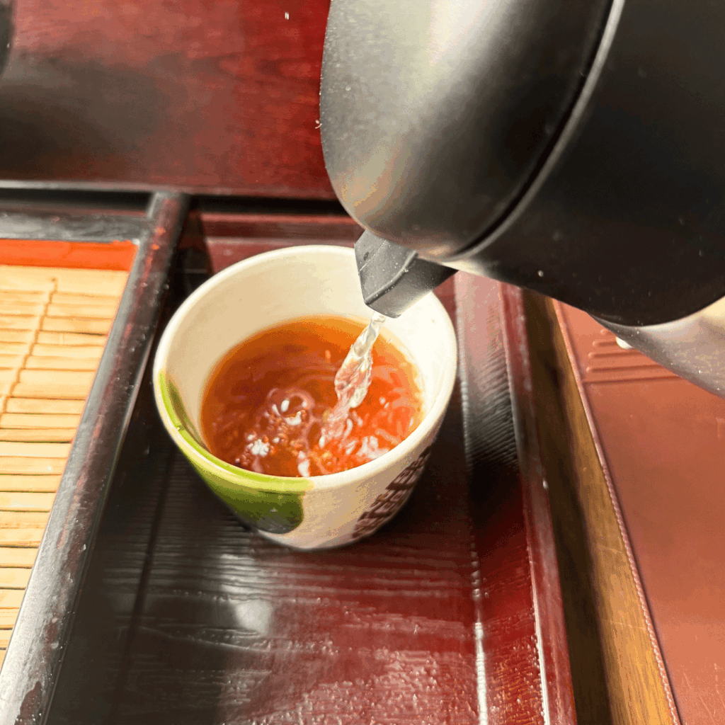 蕎麦湯