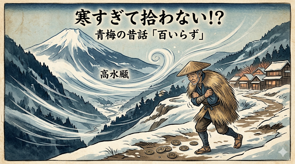 【青梅の伝説・昔話】お金が落ちていても拾わないほどの寒さ!?柚木町の「百いらず」