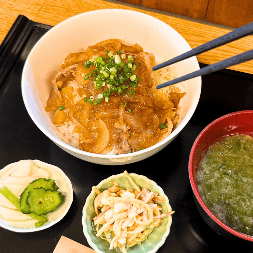 生姜焼丼定食