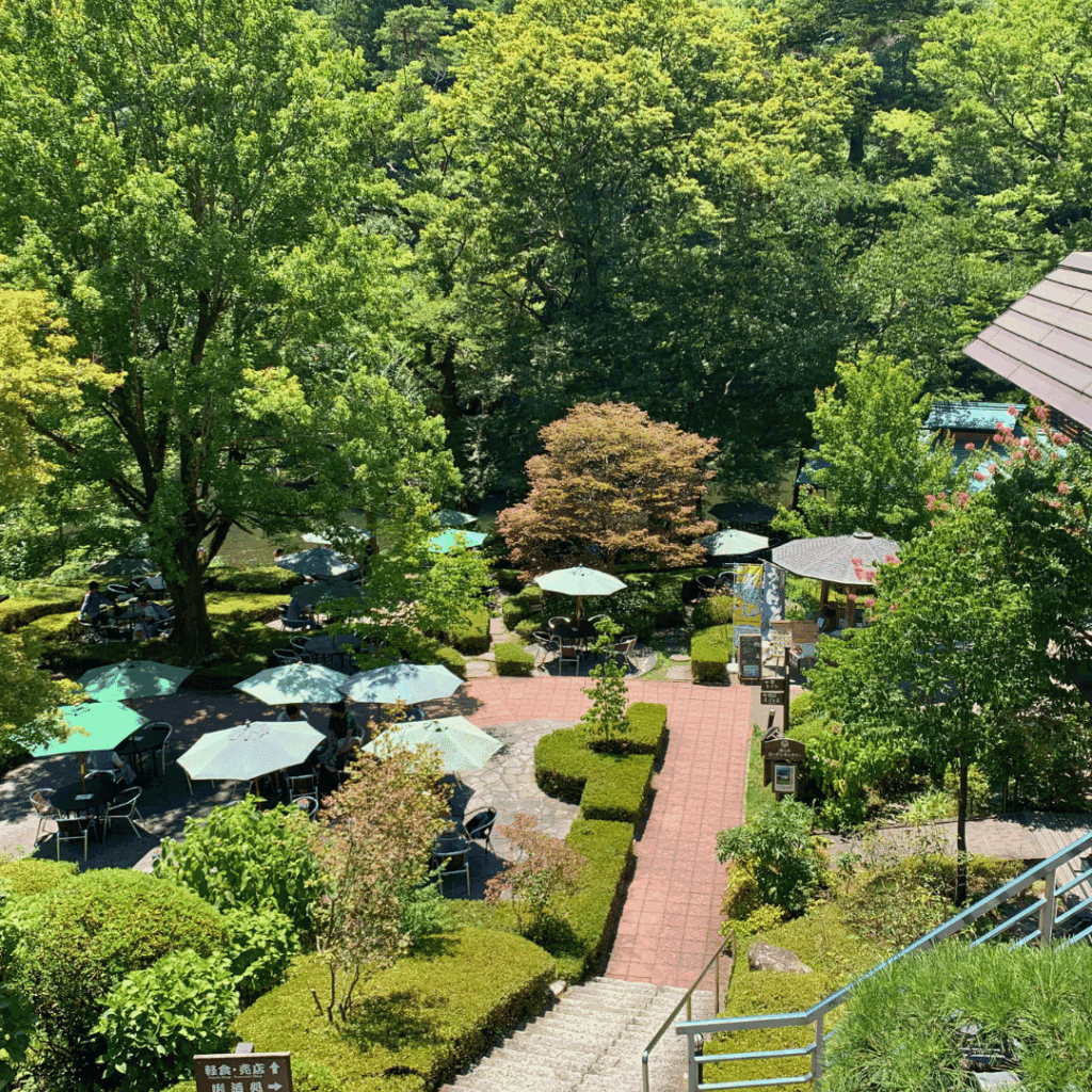 清流ガーデン澤乃井園