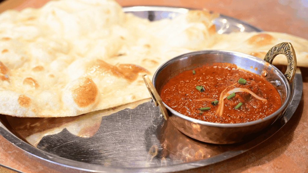 香辛料が特徴のマトンカレー
