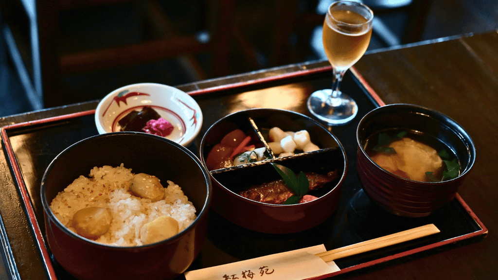 栗おこわ膳